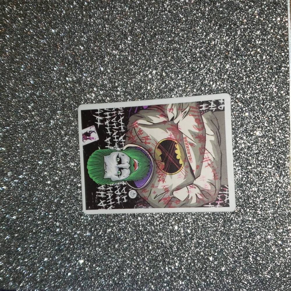 DC COMICS Batman Joker Waterproof Sticker Leto - Picture 3 of 9